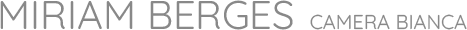 Miriam Berges - Camera Bianca Logo